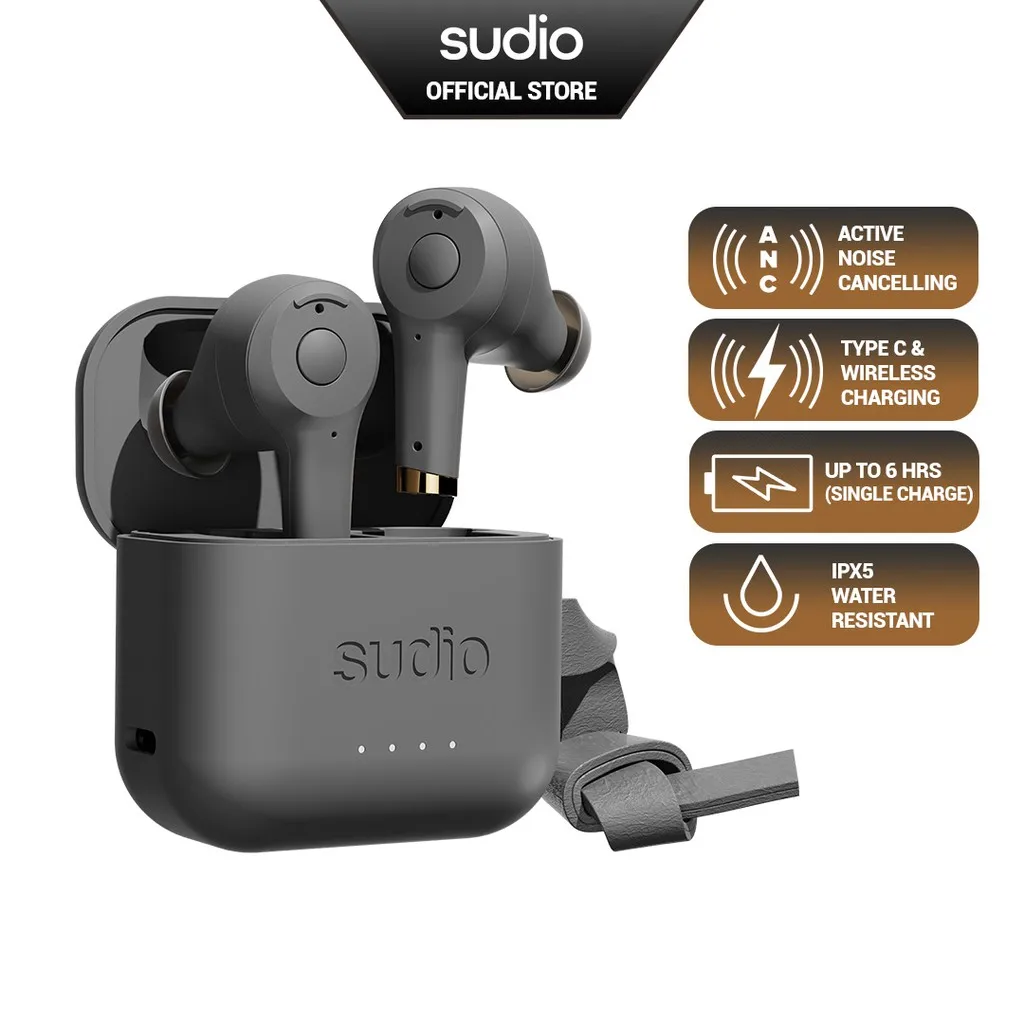 

Sudio ETT ANC IPX5 True Wireless Earbuds