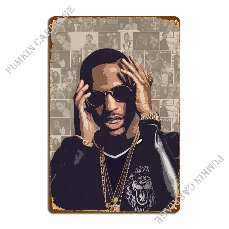 

Большой металлический знак фотообои таблички кухня дизайн оловянный знак плакат