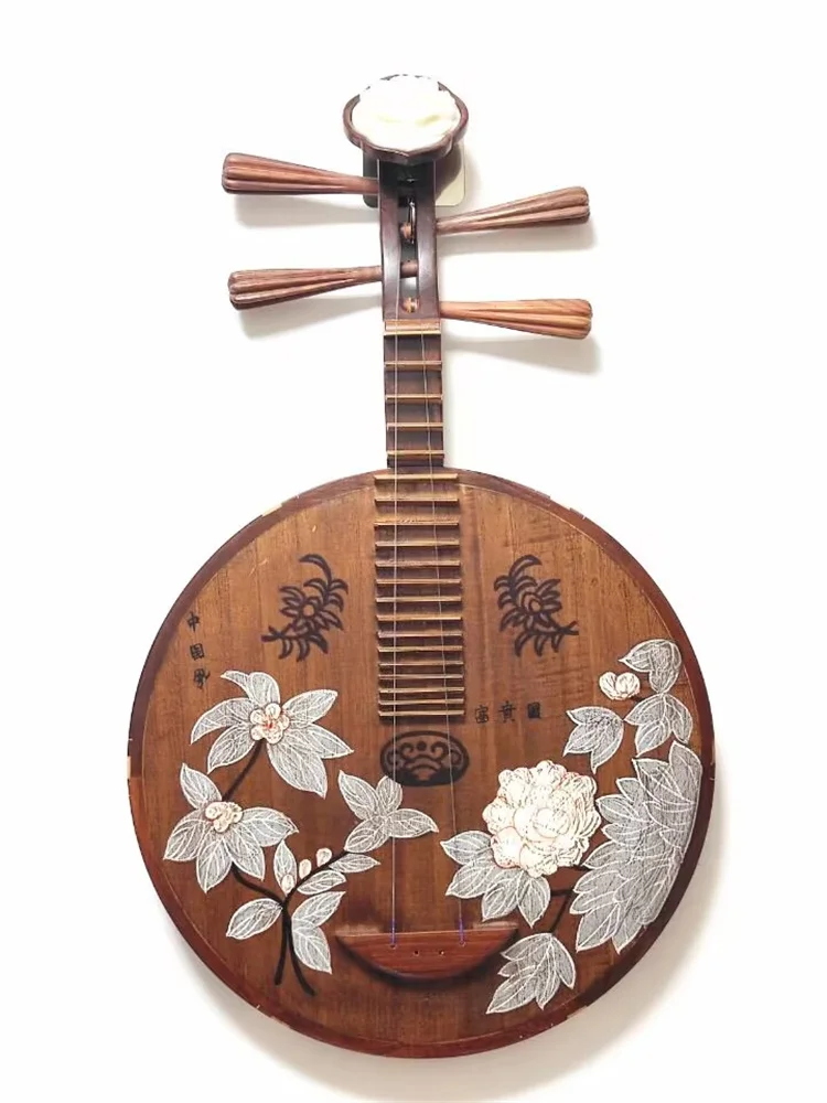 

Yueqin гитара с Луной lute ручная роспись, народный музыкальный инструмент, rosewood, Профессиональный выщипывающий Руан струнный инструмент