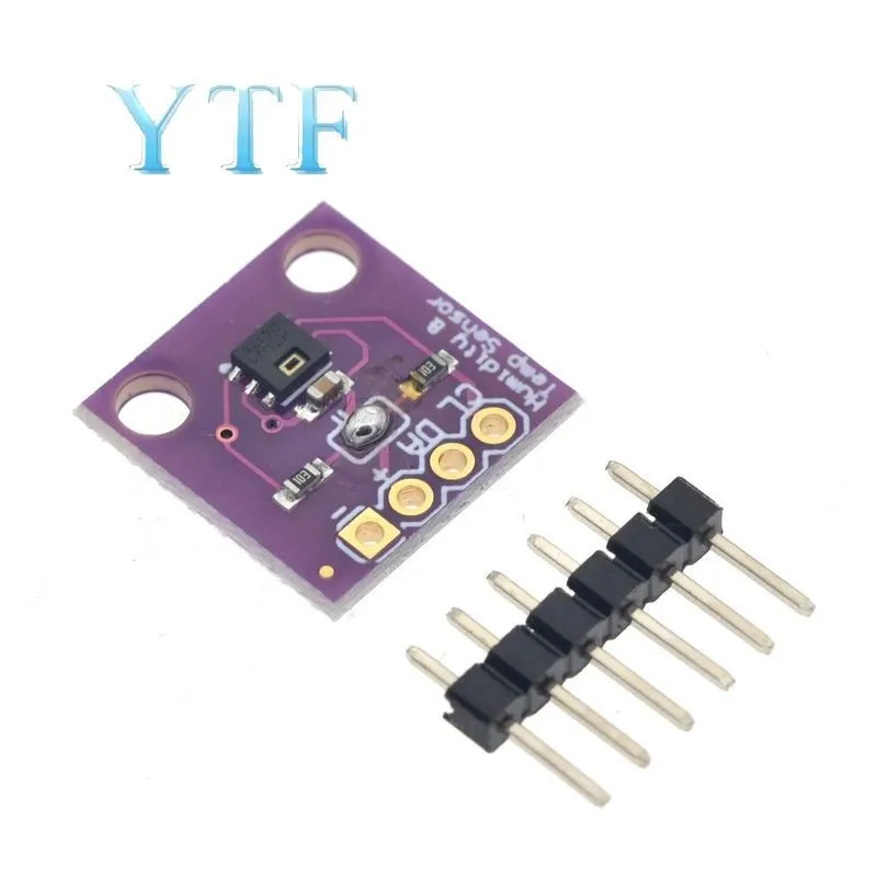 

GY-213V-HTU21D HTU21D I2C Replace SHT21 SI7021 HDC1080 Temperature Humidity Sensor Module