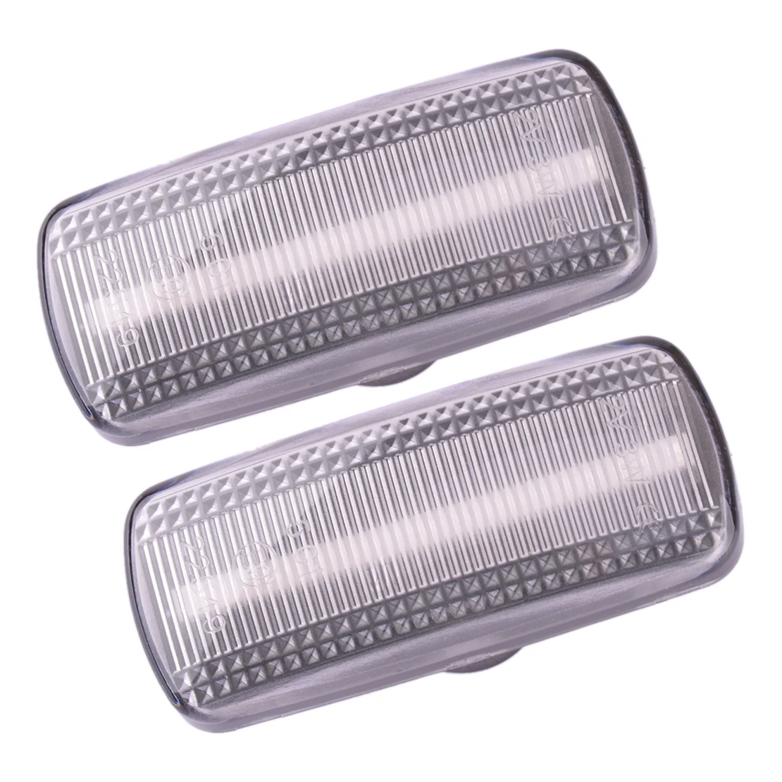 

68042143AA 68042140AA 1 Pair Car Amber LED Fender Marker Turn Signal Light Lamp Fit for Dodge Ram 2500 3500 Dually 2010-2018 12V