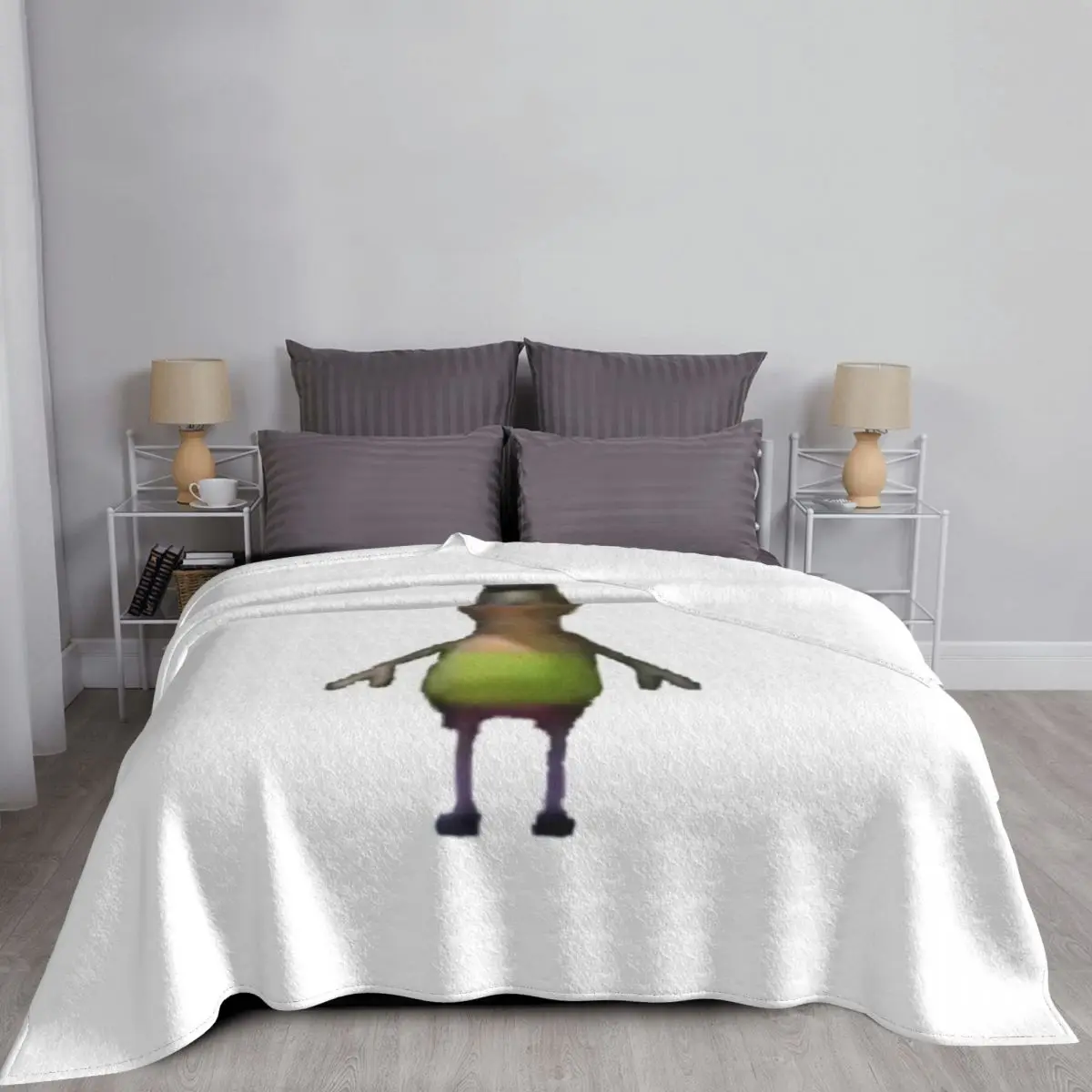 Плед Just Hamood для односпальной кровати декоративное летнее покрывало дивана