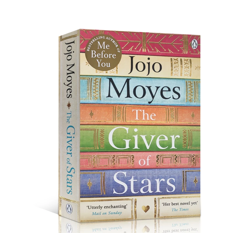 

The Giver of Stars by Jojo Moyes Original English fiction books Bestselling novel book Classic literature book