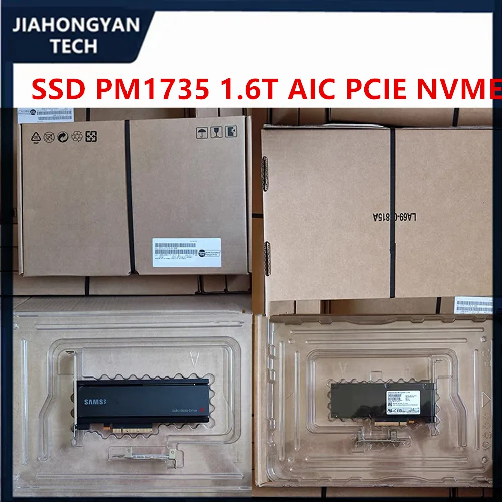Оригинальный твердотельный накопитель для Samsung PM1735 1,6T HHHL PCIE4.0 AIC Card Enterprise, новый (art.: 3920c9731bd4a) - 3920c9731bd4a