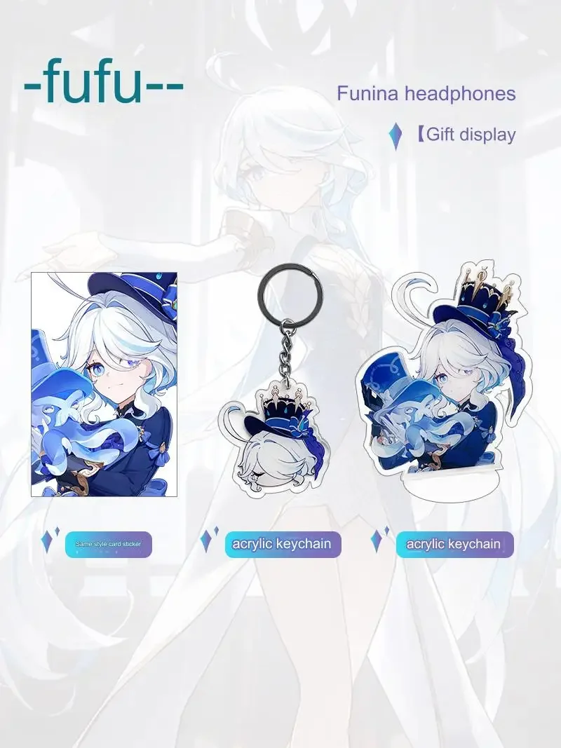 Наушники Game Genshin Impact Cute Furina