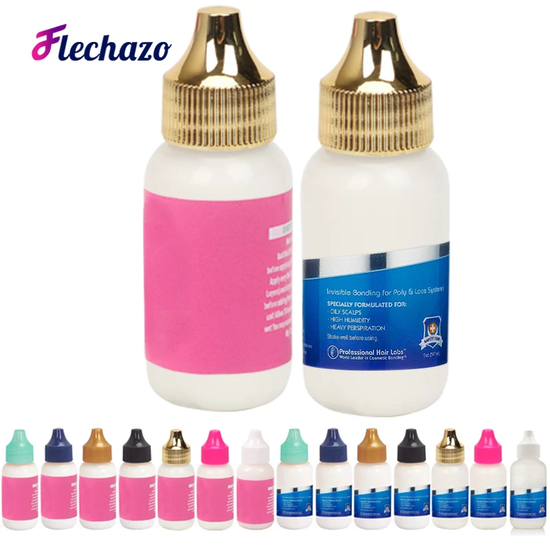 Colla Per Parrucca Colla Per Capelli Tappo Colorato Coperchio Colla Per Pizzo 38Ml Colla Per Parrucca Anteriore In Pizzo Impermeabile Per Parrucche Ad