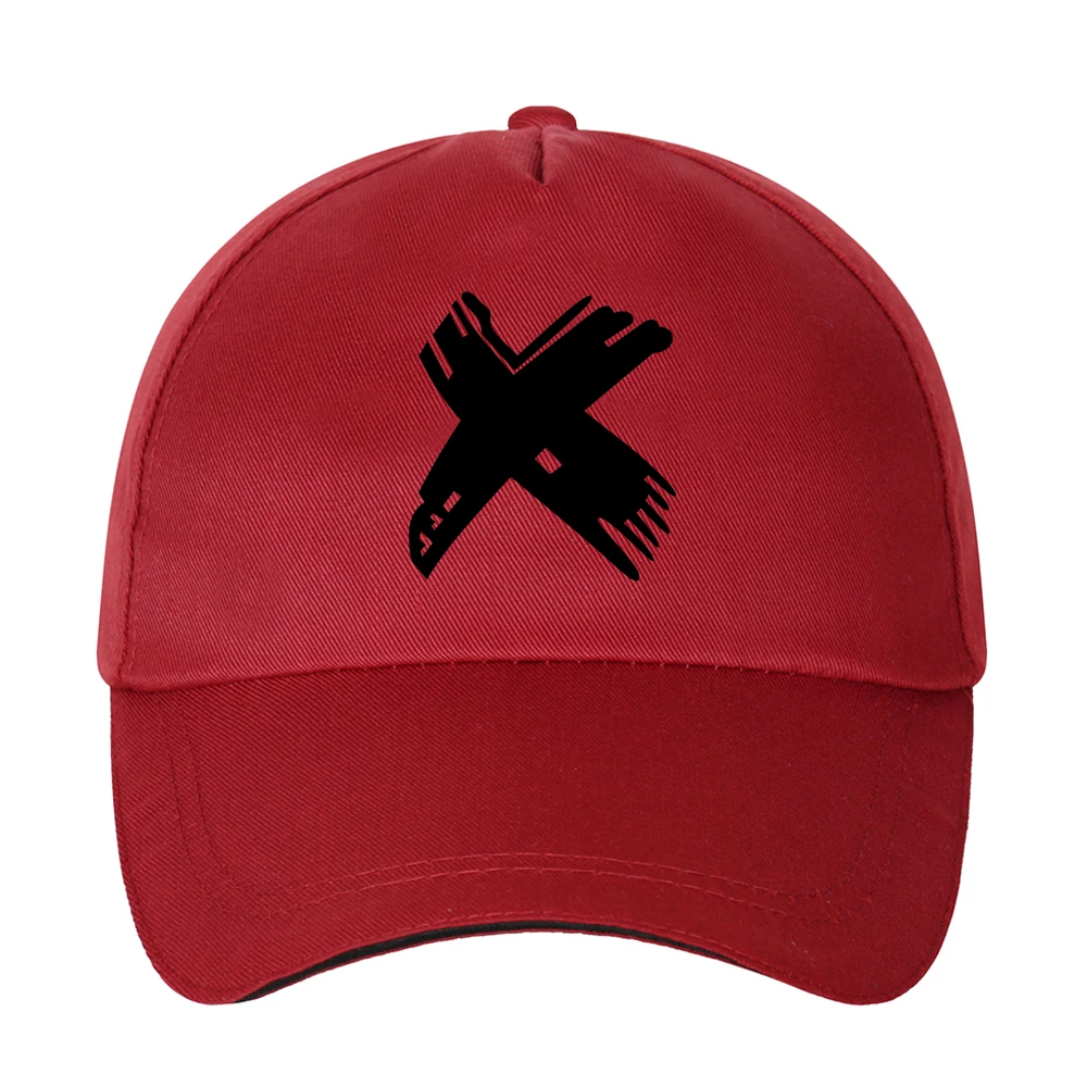 

Мужская бейсболка в стиле «хип-хоп», с принтом букв х