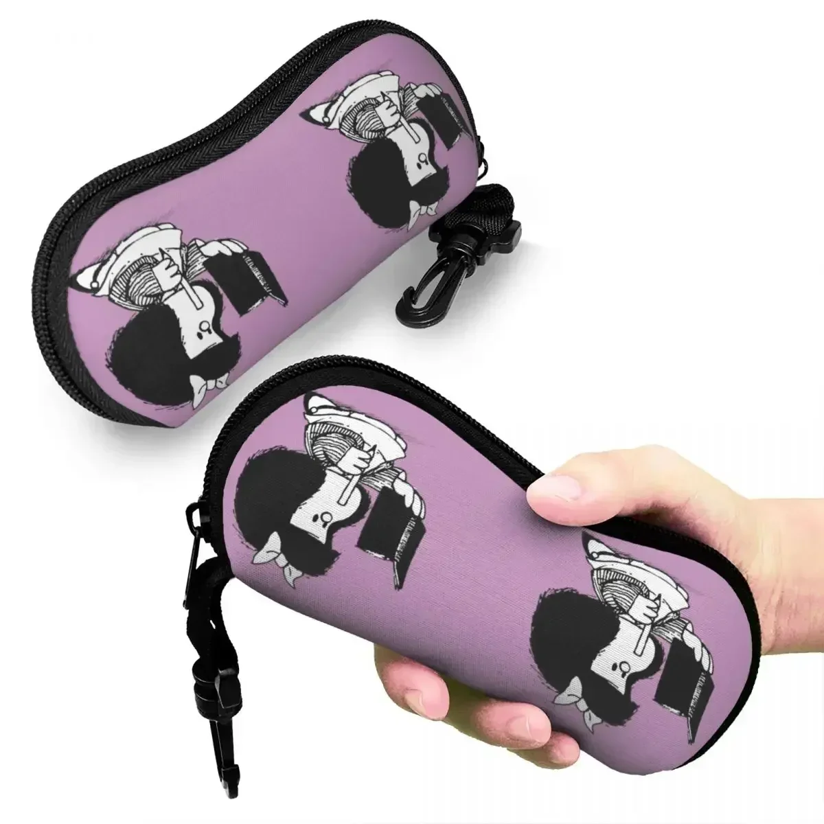 Mafalda с корпусом для ноутбука футляр очков мужчин и женщин крутой чехол героями