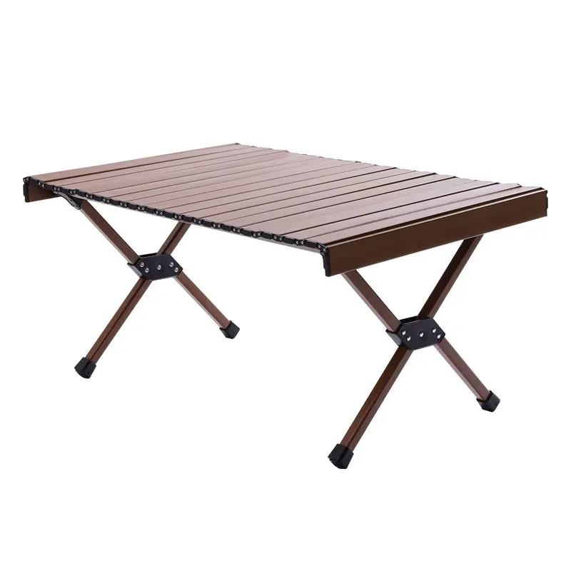 

Портативный алюминиевый складной стол для пикника на открытом воздухе, обеденный стол для барбекю и кемпинга