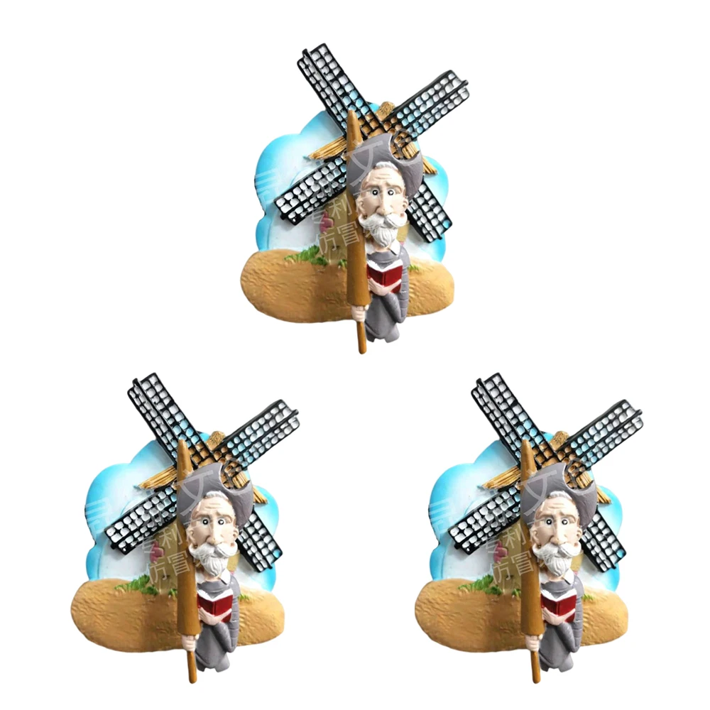 

Новые Мультяшные милые весенние наклейки Don Quixote, индивидуальный дизайн, резиновые наклейки для холодильника, домашние кухонные клейкие зам...