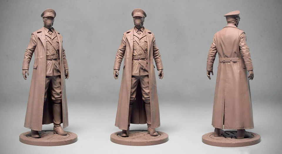 

Наборы моделей из смолы 1/24, 75 мм, 1/18, 100 мм, Hell Main Villain, неокрашенный, без цвета, RW-232