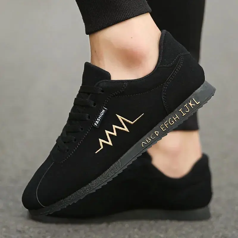 Мужские Текстильные кроссовки красные низкие удобная обувь на плоской