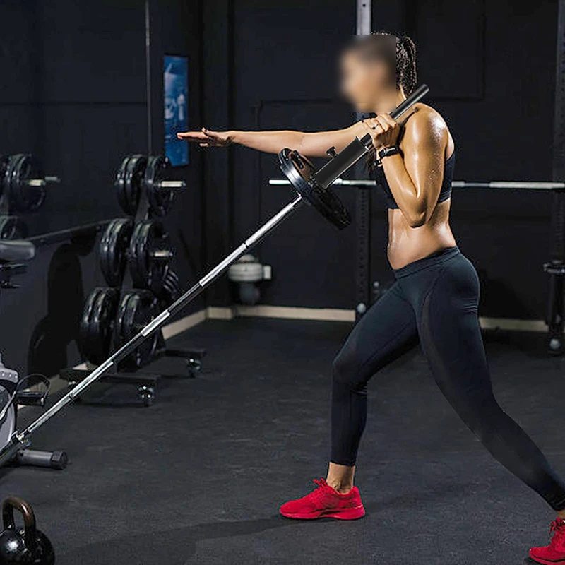Фото Насадка-вставка для 2-дюймового фитнес-грифа (Т-образный/прямой гриф) для тренировки кора и становой тяги №4