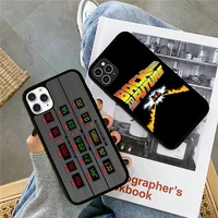 movie back to the future phone case silicone pctpu case for iphone 11 12 13 pro max 8 7 6 plus x se xr hard fundas