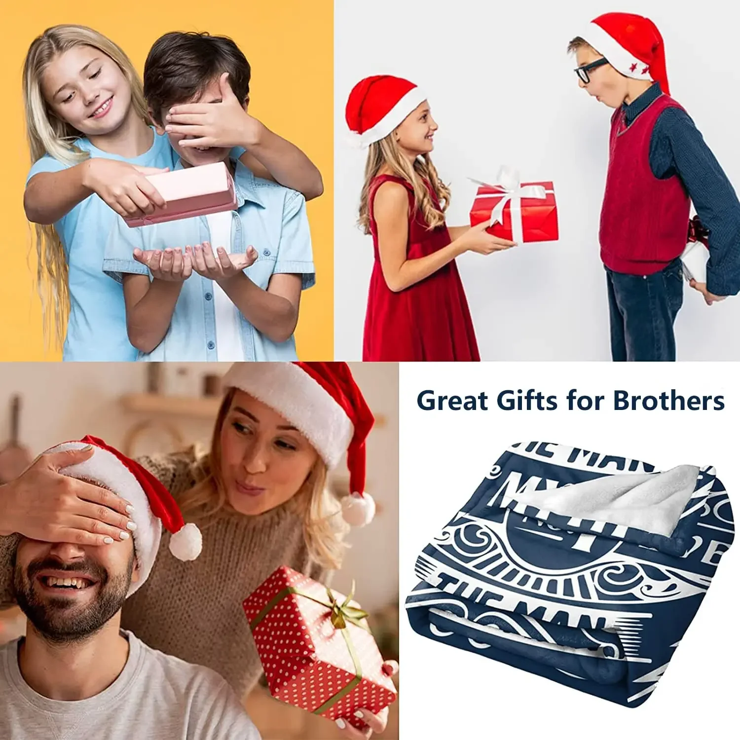 Лучшее подарочное одеяло для брата рождественский подарок на каждый день