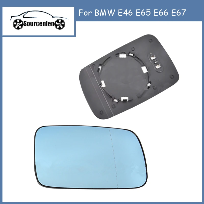 

51167028427 Side Rearview Wing Vehicles Mirror Glass Heated For BMW E46 E65 E66 E67 51167028428
