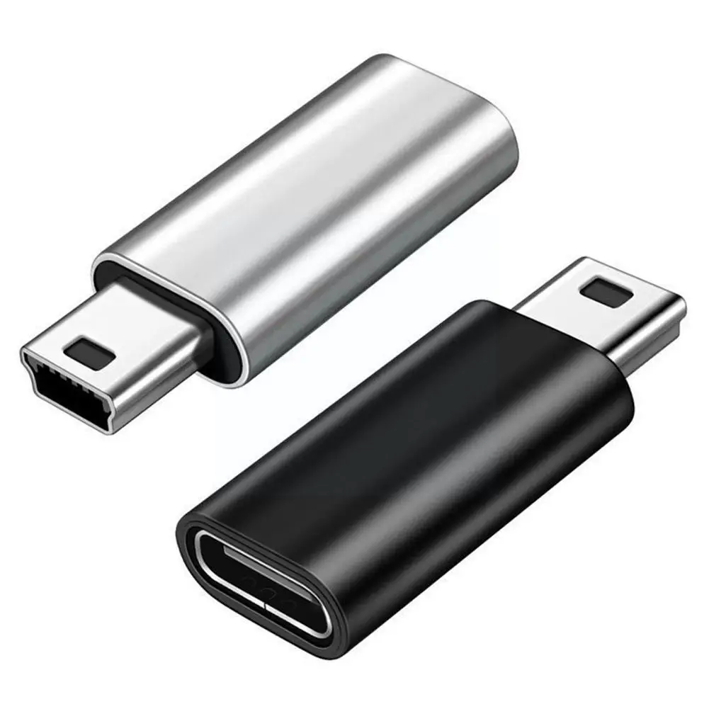 

Mini Usb To Type C Adapter Male Mini Usb To Female Usb C Data Transfer Connector For Hero Gamera Gps Receiver Convent M1u0