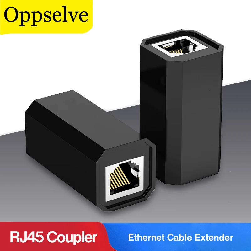 Ethernet-адаптер RJ45 8P8C гнездо-гнездо коннектор Rj45 Сетевой удлинитель адаптер