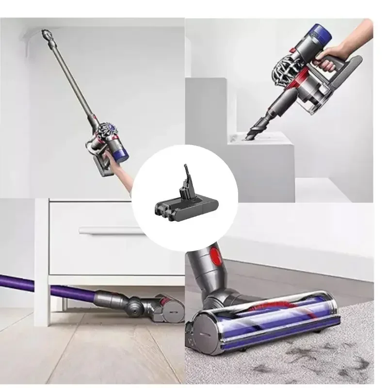 Фото Сменный аккумулятор для Dyson V8, 12800 мАч, 21,6 в, без шнура №2