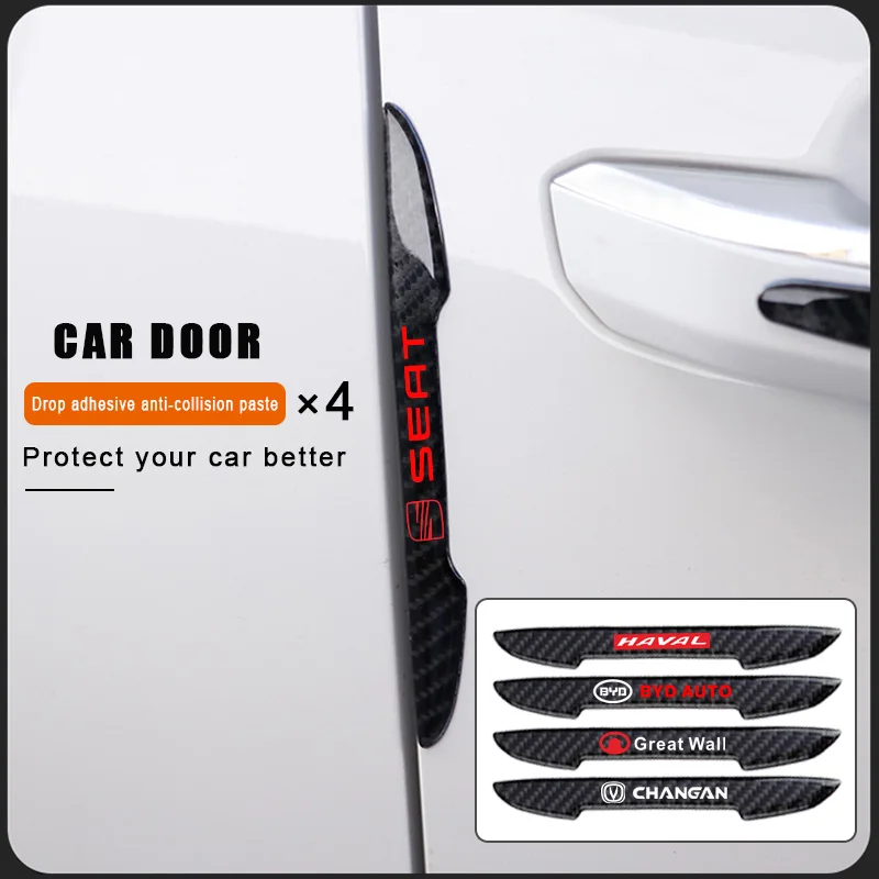 

Universal Car Door Edge Bumper Strip Protective Stickers for Seat Leon Mk1 Mk2 Mk3 Lbiza 6l 6j Altea Ateca Sportcoup Accessories