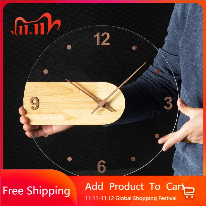 

Hall Silent Modern Table Wall Clock Digital Clocks Wall Home Decor Living Room Decoration Orologio Horloge Wall Decoration Items
