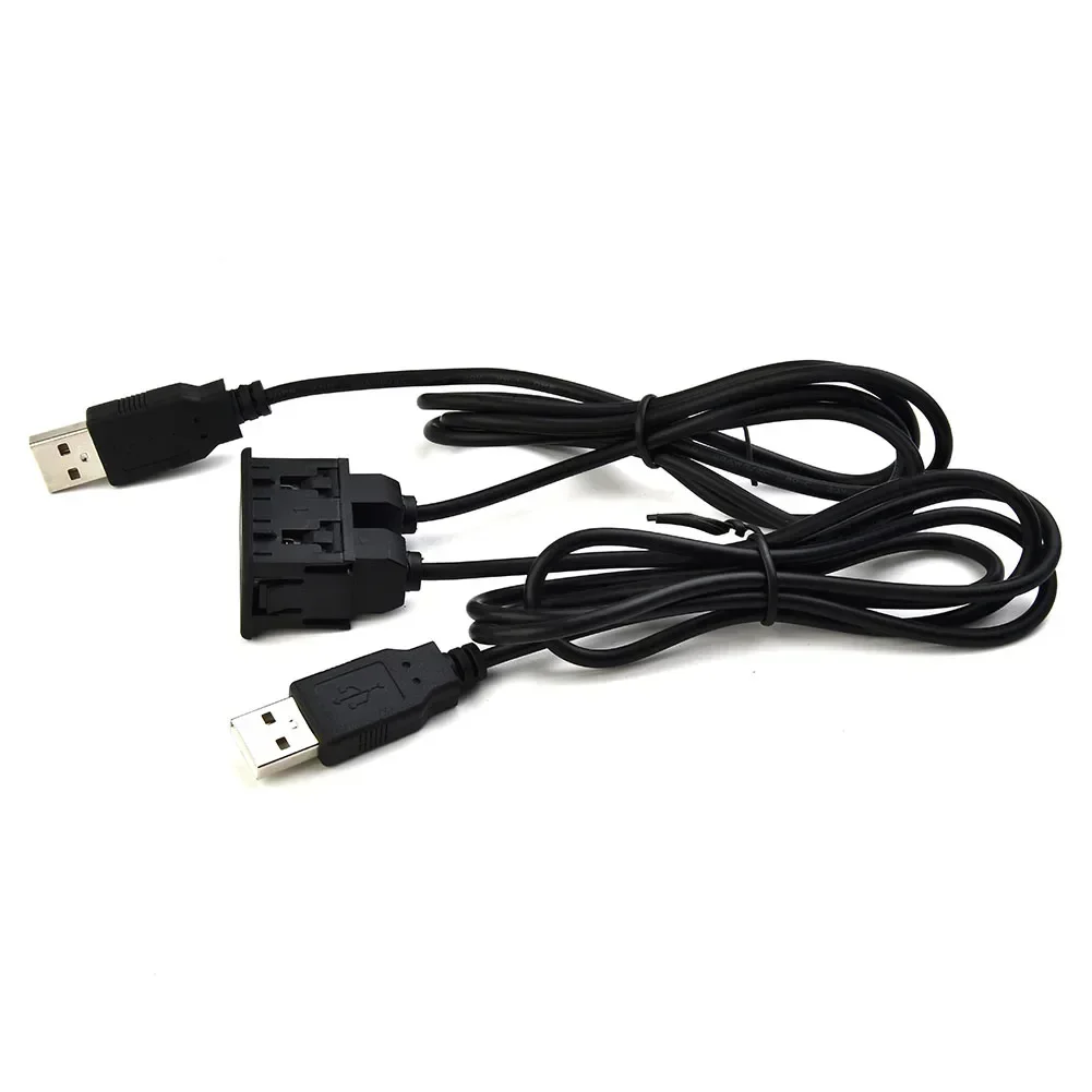 100 СМ Автомобильный приборный прибор для скрытого монтажа USB-порт Панель с двумя