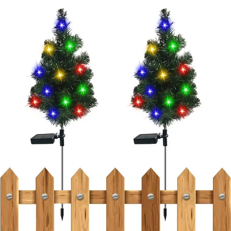 

Solar Christmas Stake Lights Solar Powered Christmas Yard Stake Pathway Lights Outdoor IP65 Waterproof Led Lighted Pathway