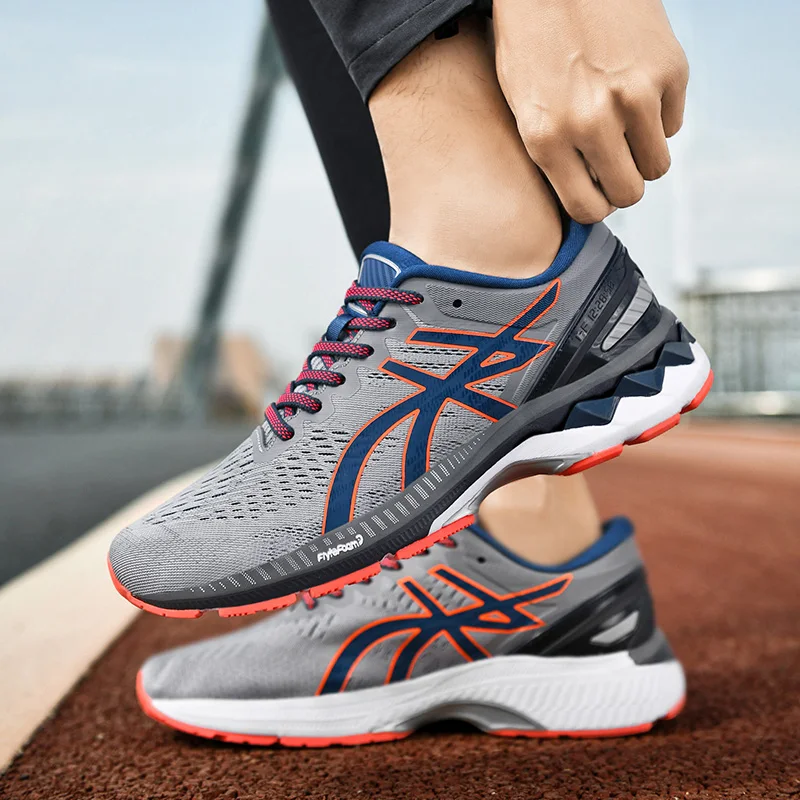 

Breathable Running Shoes Men Luxury Running Sneakers Size 39-45 Light Weight Walking Shoes Anti Slip Walking Sneakers New