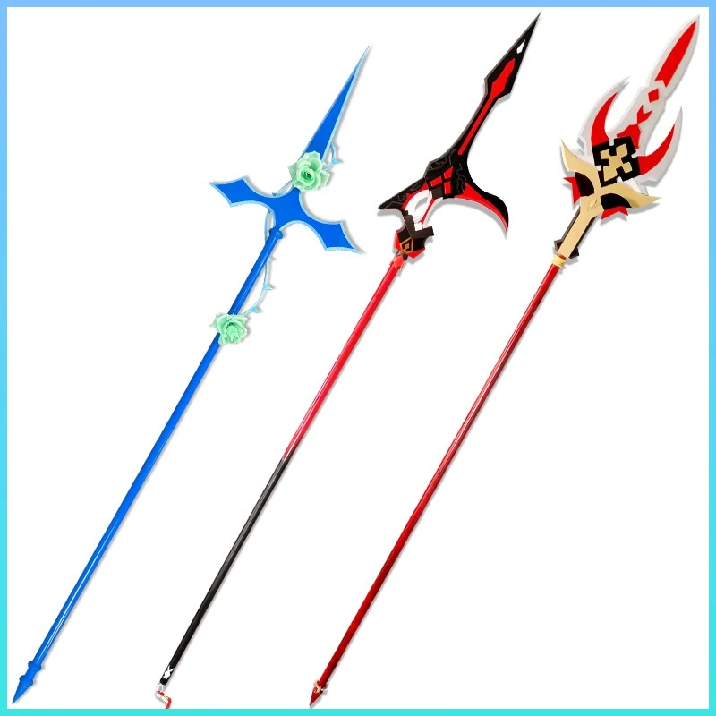 

Game Genshin Impact Rosaria Cosplay Props Plastic Material Spear Role Playing Accessories Custom Made