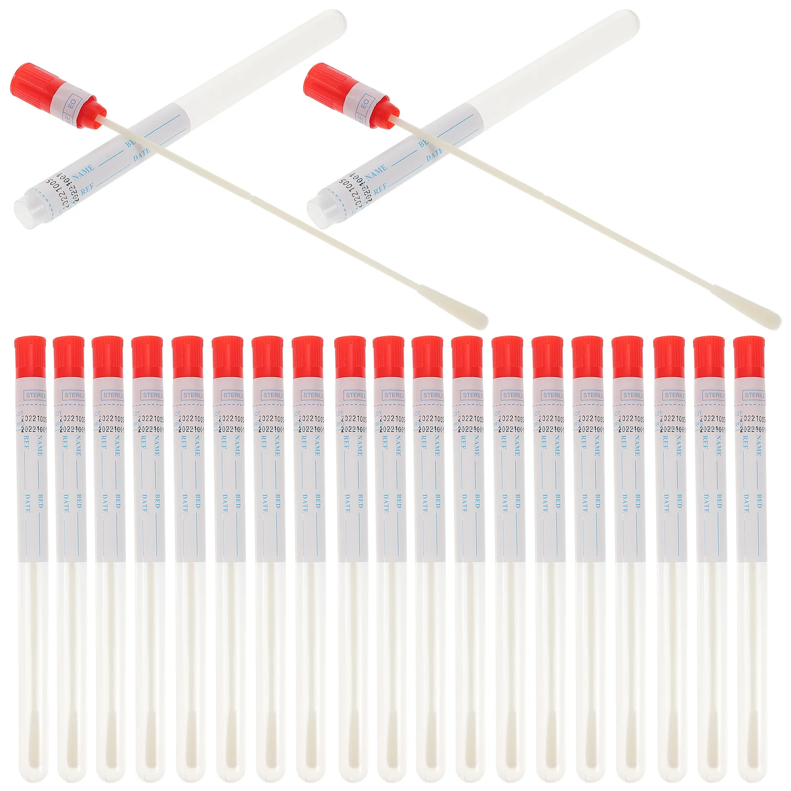 

Swabs Swab Sampling Collection Flocked Oropharyngeal Disposable Sterile Throat Nasal Sample Nasopharyngeal Stick Inspection Oral