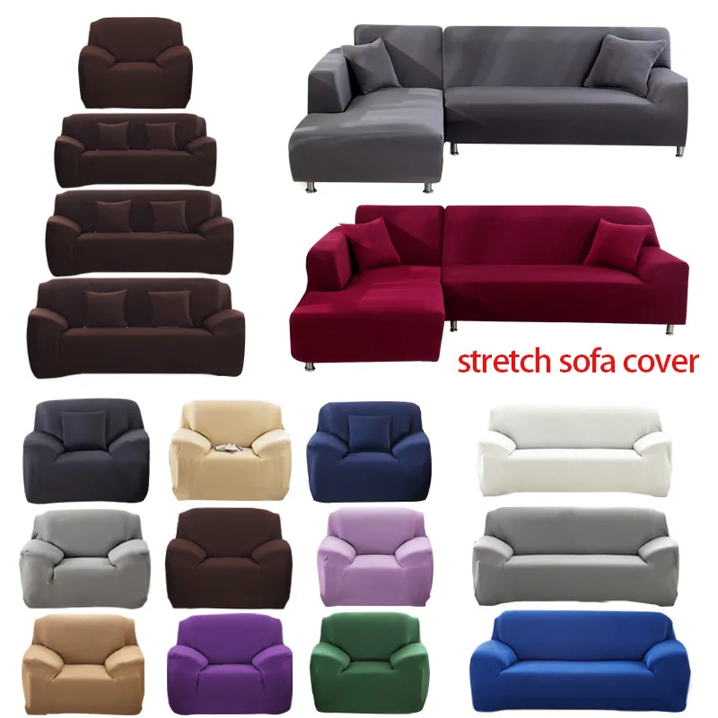 

Elastic Sofa Cover Stretch Tight Wrap All-inclusive Sofa Covers for Living Room Couch Cover Chair Furniture Protector Slipcovers