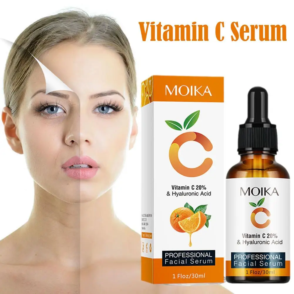

Vitamin C Serum for Face Whitening Facial Serum Hyaluronic Acid Dark Spot Remover Korean Skin Care Products Skincare A5U2
