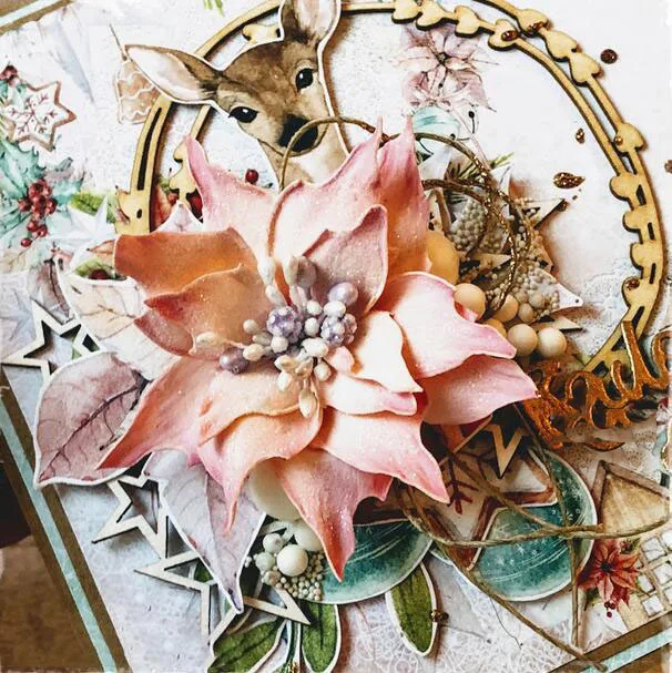 Металлический трафарет для вырезания цветов альбом рукоделия бумажная карта