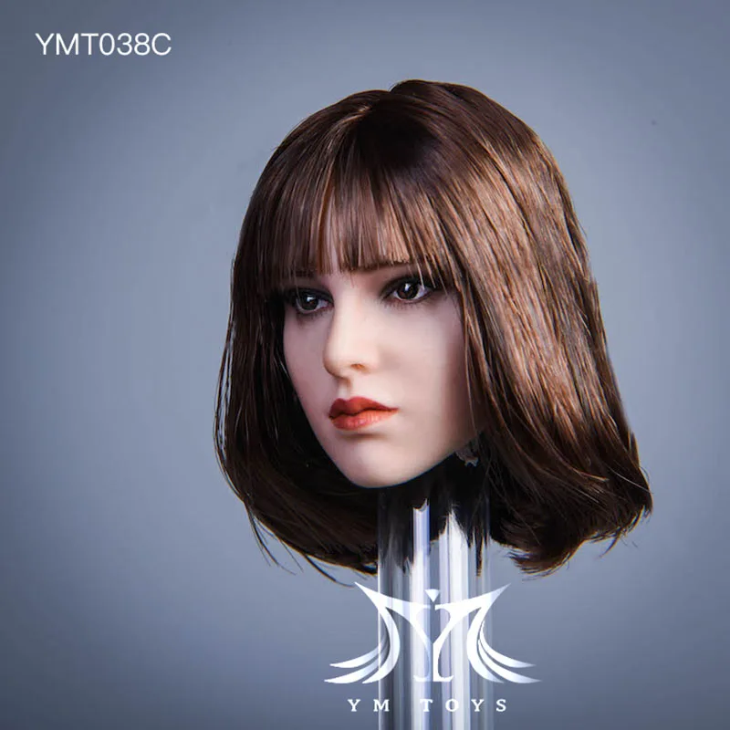 Ymt038, 16, Женский солдат, голова Марти, скульптура, волосы, посадка, голова, резьба, 12 дюймов, фигурка, Игрушечная модель, голова, резьба без тела (art.: 3920bfbe17335) - 3920bfbe17335