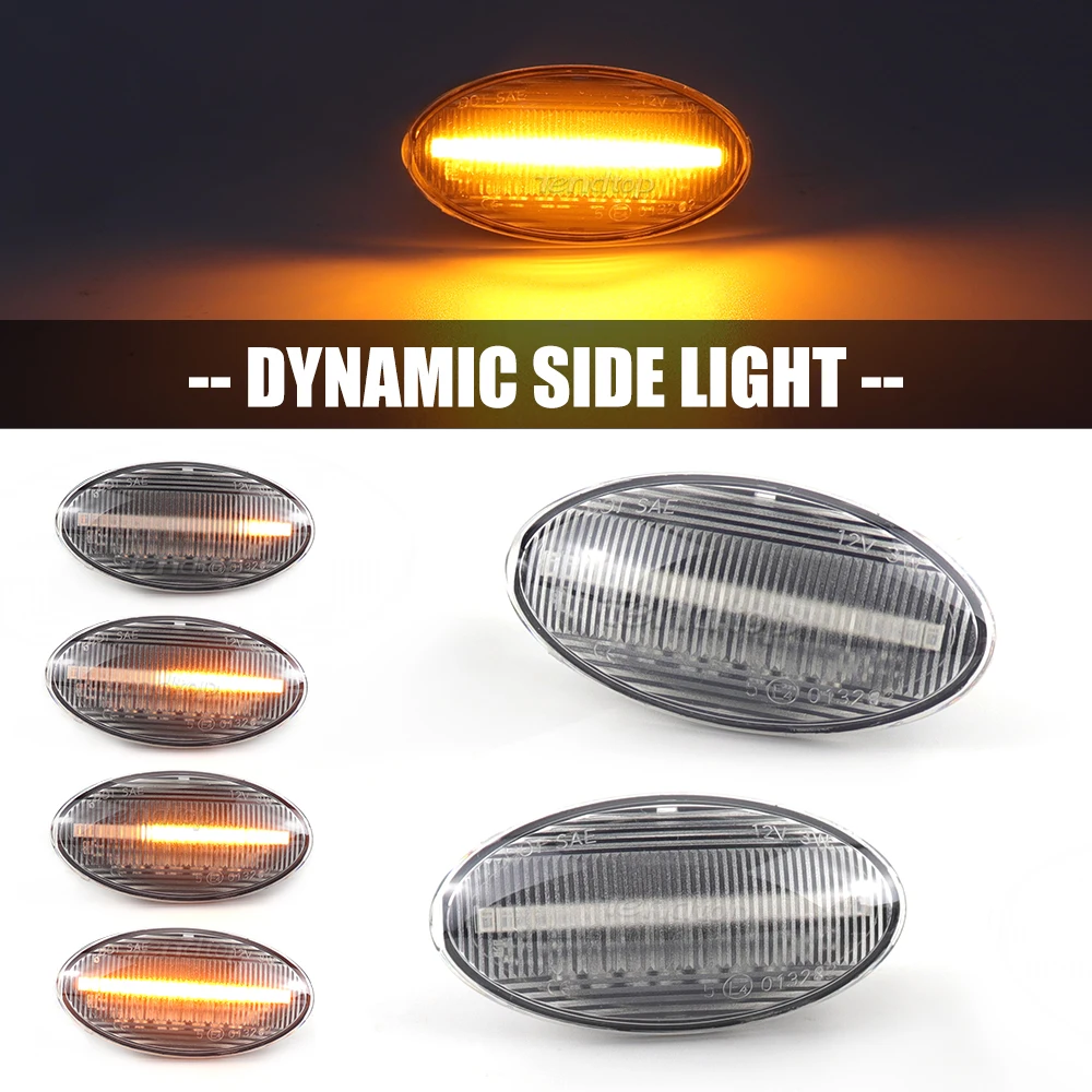 Динамический светодиодный боковой габаритный сигнальный индикатор для Suzuki Grand