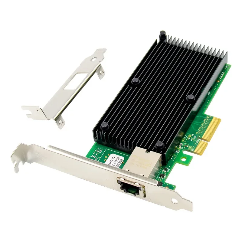 PCIE X4 10GbE RJ45 Pcie Серверная сетевая карта PCIe 10-гигабитный Ethernet-адаптер сетевой карты