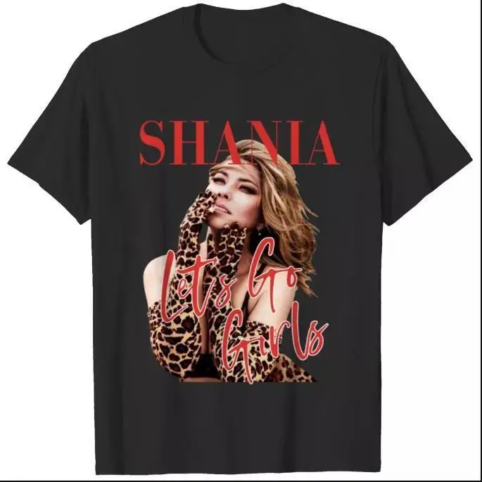 Новая новая футболка Shania Twain всех размеров полноразмерная Новинка забавная