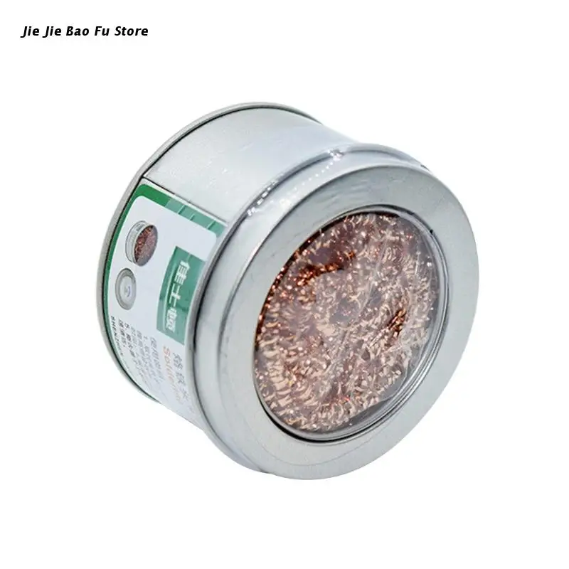 

E8BD Welding Nozzle Tin Removal Net Multi Touch and Comprehensive Cleaning Keep the High Temperature Durable Fall Proof