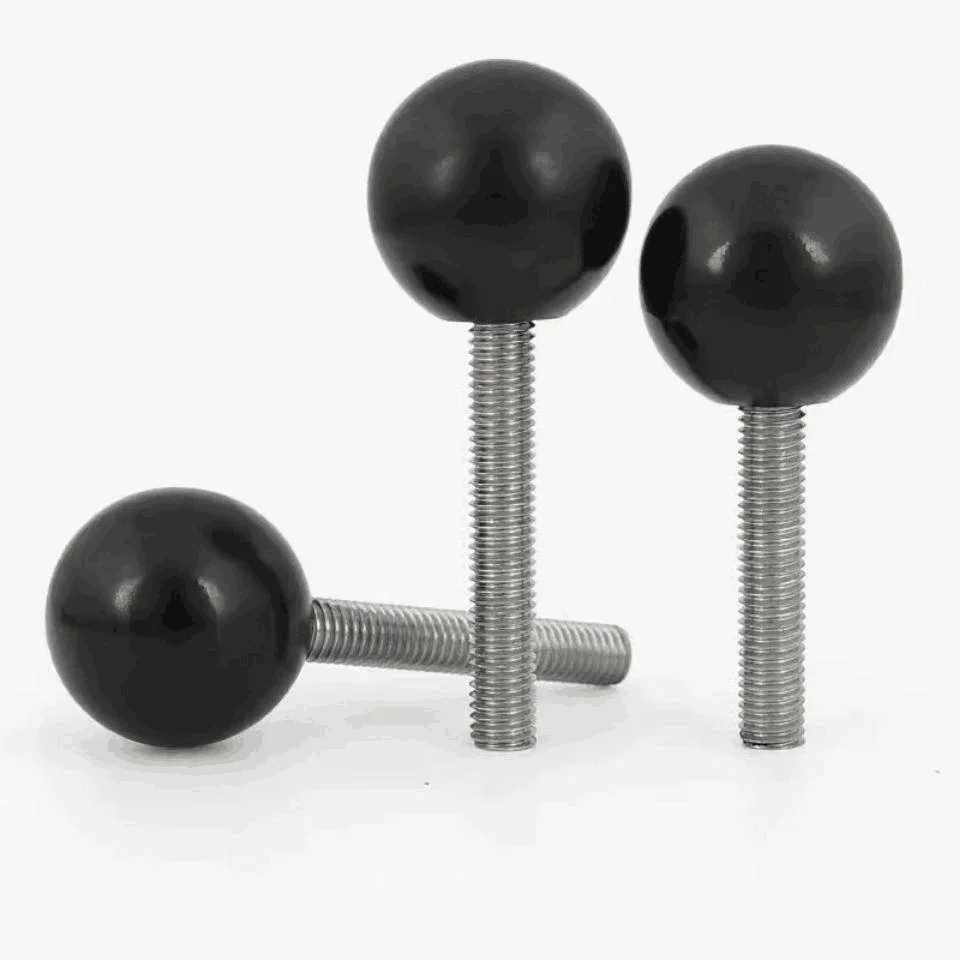 Новинка 1 шт. M16 304 винт с шаровой головкой из нержавеющей стали ручка бакелитовые