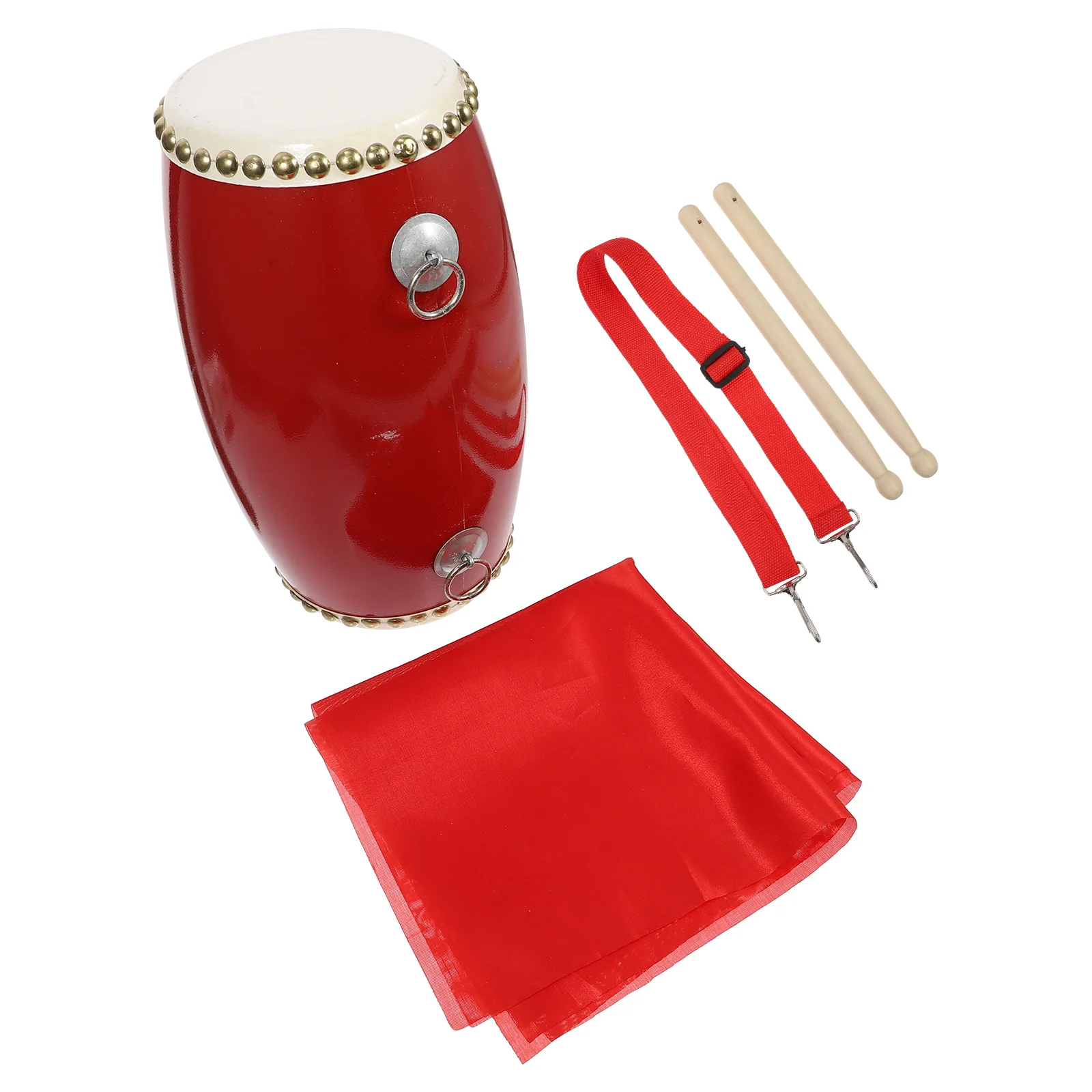 

1 Set Traditional Chinese Simple Waist Drum Percussion Instrument Supply