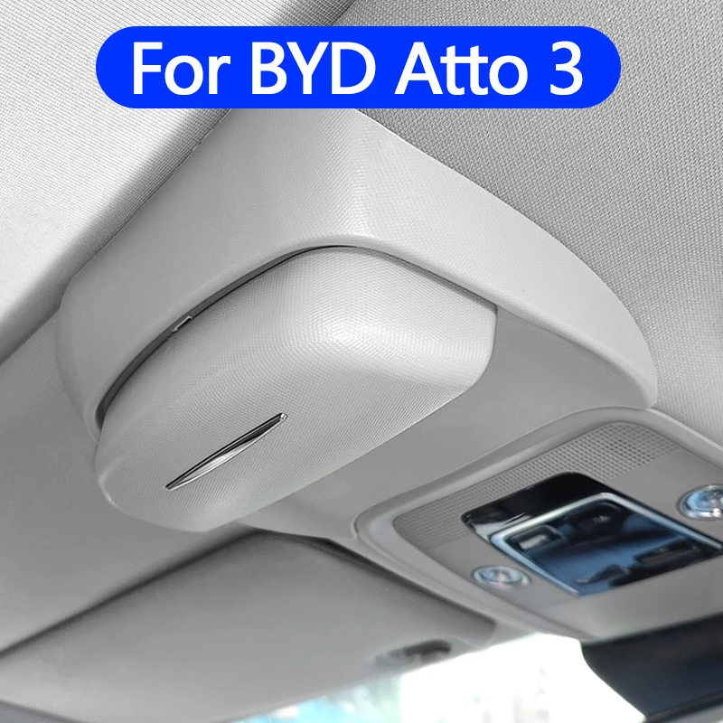 

Car Sun Glasses Case Sunglasses Storage Box Holder For Byd Atto 3 2022 2023 Interior Modification Car Accessories