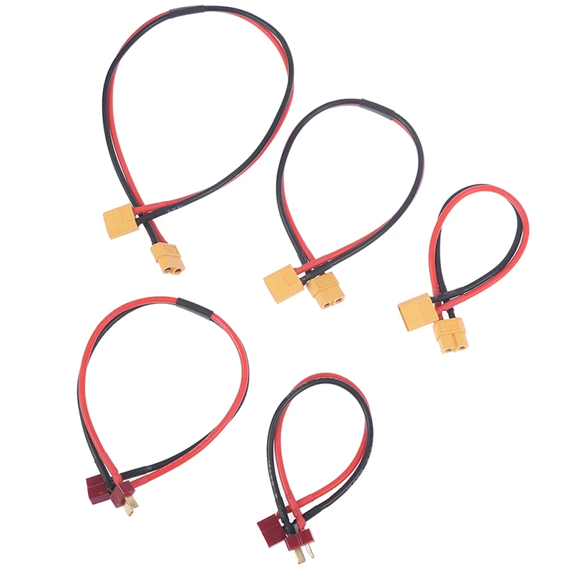 

1 шт., силиконовый штекер XT60 на штекер XT60, 100-400 мм