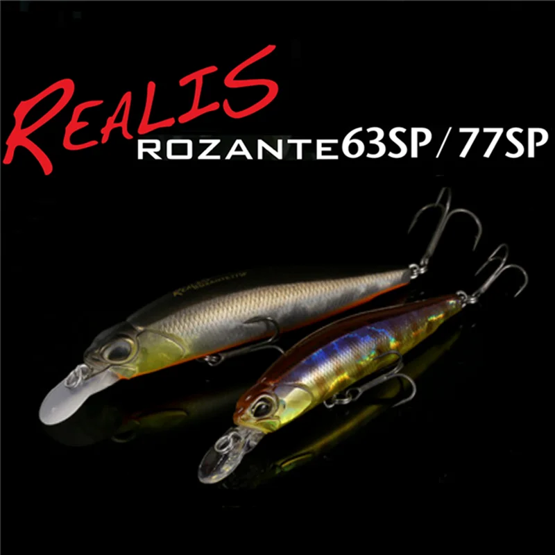 Фото Новая японская приманка LURETV DUO SAME STYLE, приманка с крючком Rozante 77SP, приманка с крючком Minotaur9063 №1
