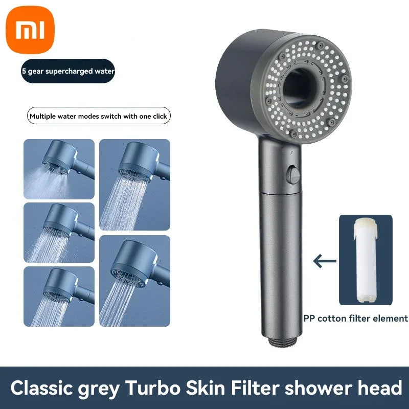 

MIJIA Насадка для душа 5 режимов серая