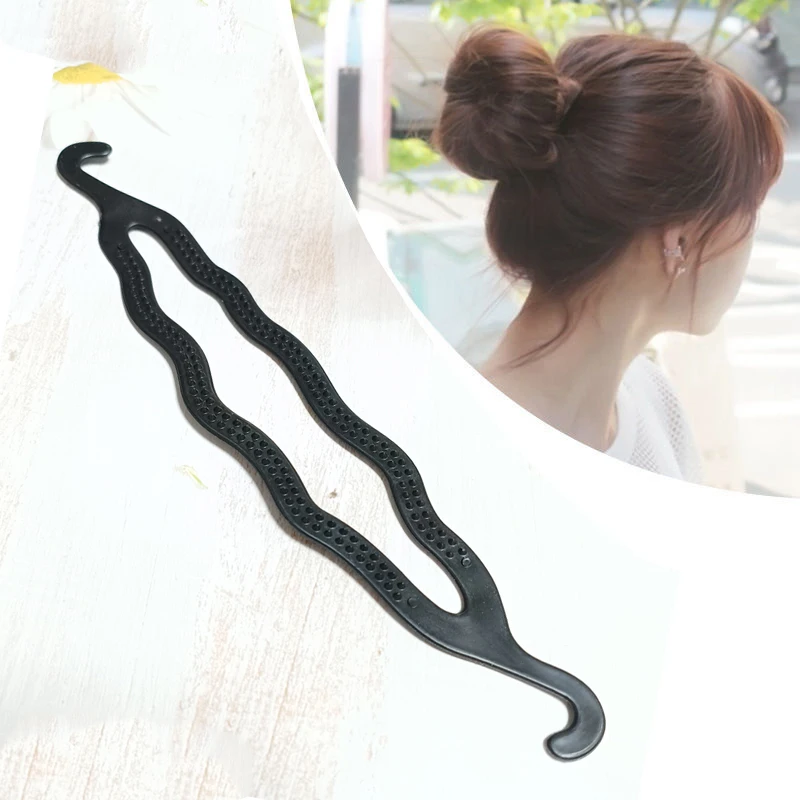 

Sdotter Multi-style Women Hair Accessories DIY Hair Styling Braiding Tools Magic Donut Bun Maker Hairstyle Braider Twist Headwea