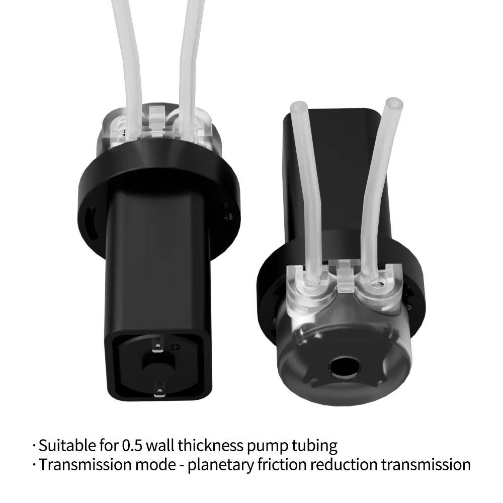 Перистальтический насос Kamoer KMPP6 с низким потоком 4 ~ 12 мл/мин 3 7 в двигателем