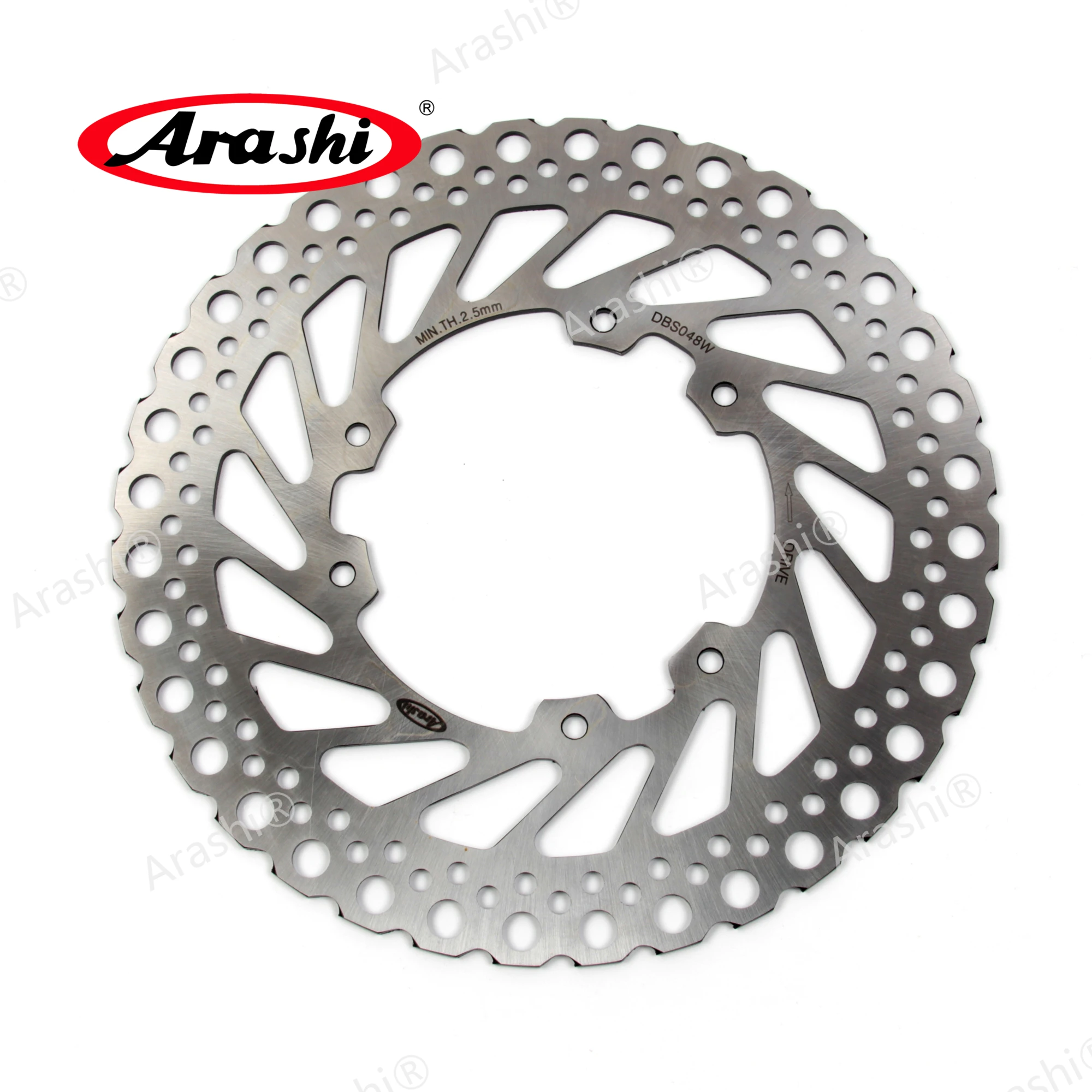 

Arashi 1PCS Motorcycle CNC Fixed Front Brake Disk Disc Rotors For HONDA CRF450R CRF450RX CRF450X CR500E CR500R CRF 450R 450RX