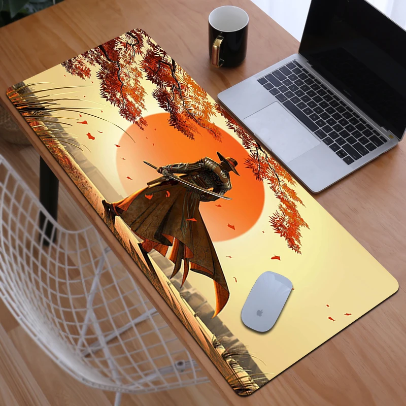

Mouse Carpet Japanese Samurai Mousepad Gamer Gaming Accessories Extended Pad Desk Mat Pc Cabinet Games Computer Desks Keyboard
