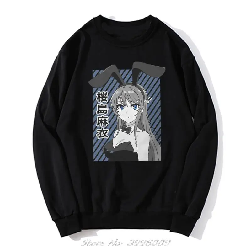 

Rent a Girlfriend Manga Mai Sakurajima Hoodie Anime Men Pullover Oversized Sweatshirt Sweater Streetwear