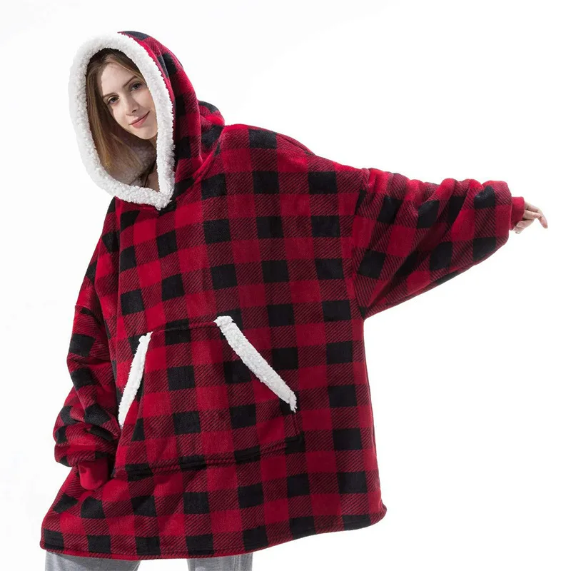

Super Dalian Hoodie Sweatshirt Women's Winter Hoodie TV Blanket Pullover with Sleeves Super Women's Hoodie Sweatshirt